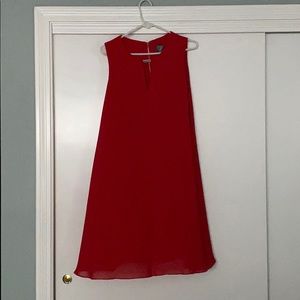 Red Vince Camuto dress - never worn